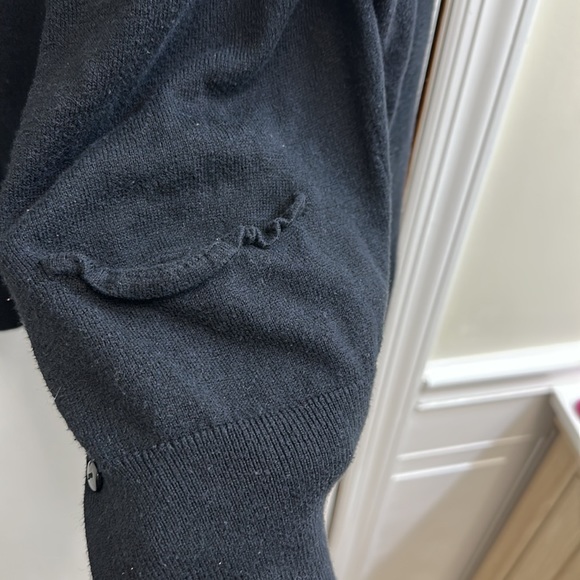 Gap Black Cardigan XXL Girls With Pockets on each side - Picture 5 of 7